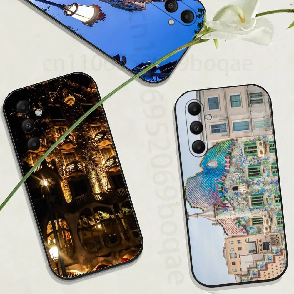 Capa de telefone Casa Batllo Barcelona Espanha para Samsung Galaxy A73,23,53,33,24,72,22,52,32,54,A34 Ultra Protective Phone Shell