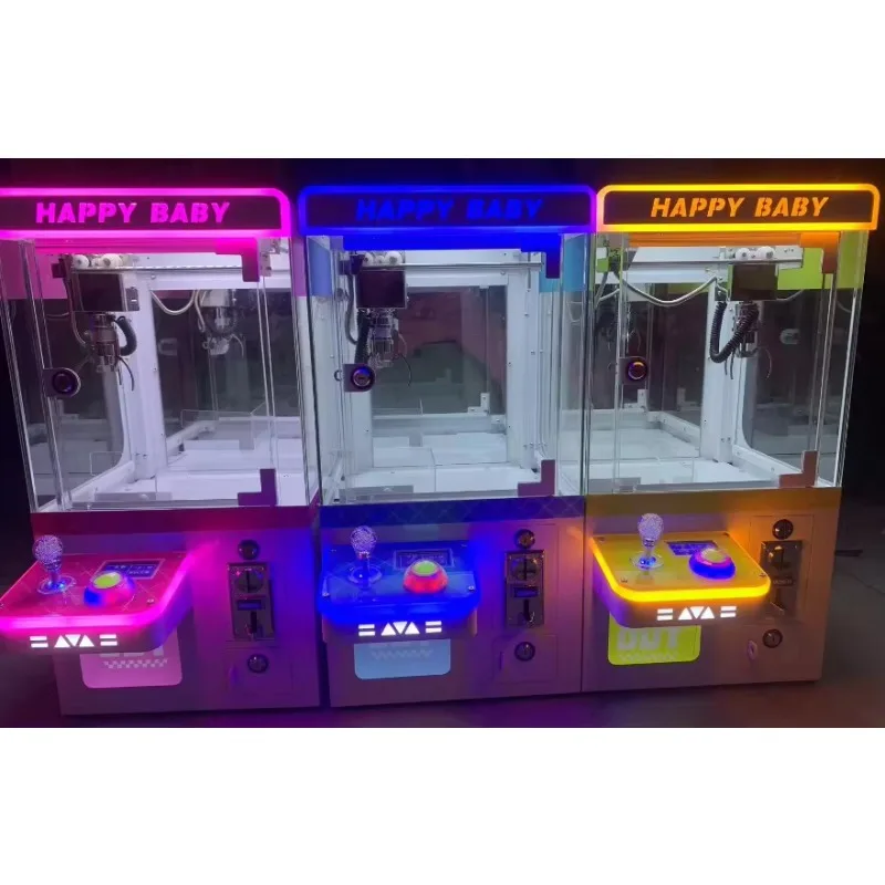 Customize The Appearance Coin Operated Mini Claw Machine Kids' Candy Pusher Coin-operated Toys Vending Machine