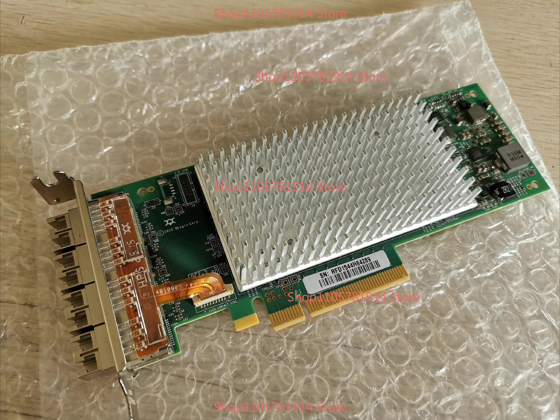For QLogic QLE2684L-ORL 16GB SR SFP + PCIex16 Quad HBA Card