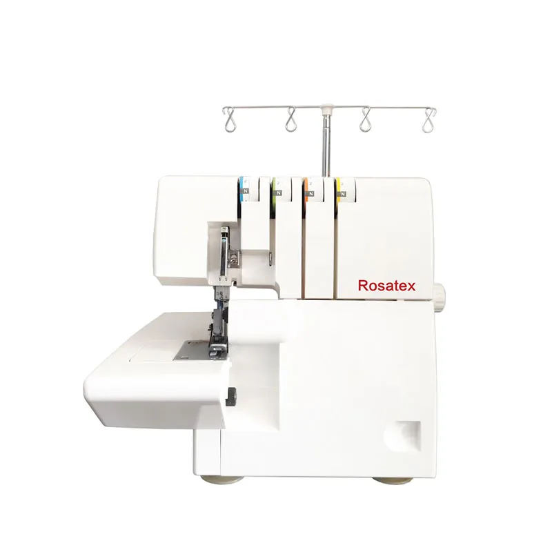 Rosatex Rs-600k Single Double Needles Easy to Operate 1100rpm Overlock Sewing Machine