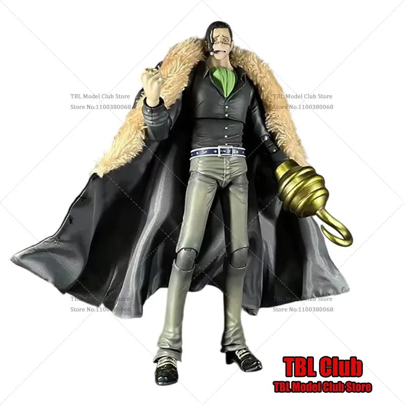 

1/12 Scale Male Clothes Cloak One Piece Mr.0 Sir Crocodile Sand-Sand Fruit Japanese Anime For SHF 6-inch Action Figure Soldier