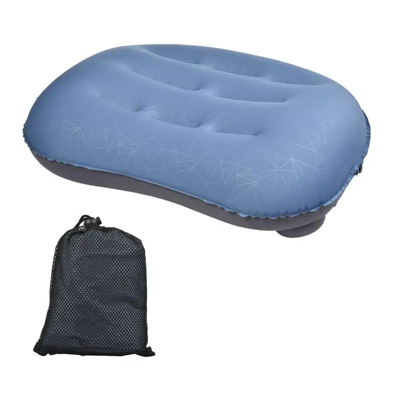 Inflatable Pillows For Sleeping Portable Camping Inflatable Pillow Travel Camping Pillow Ergonomic Travel Lumbar Pillow Travel