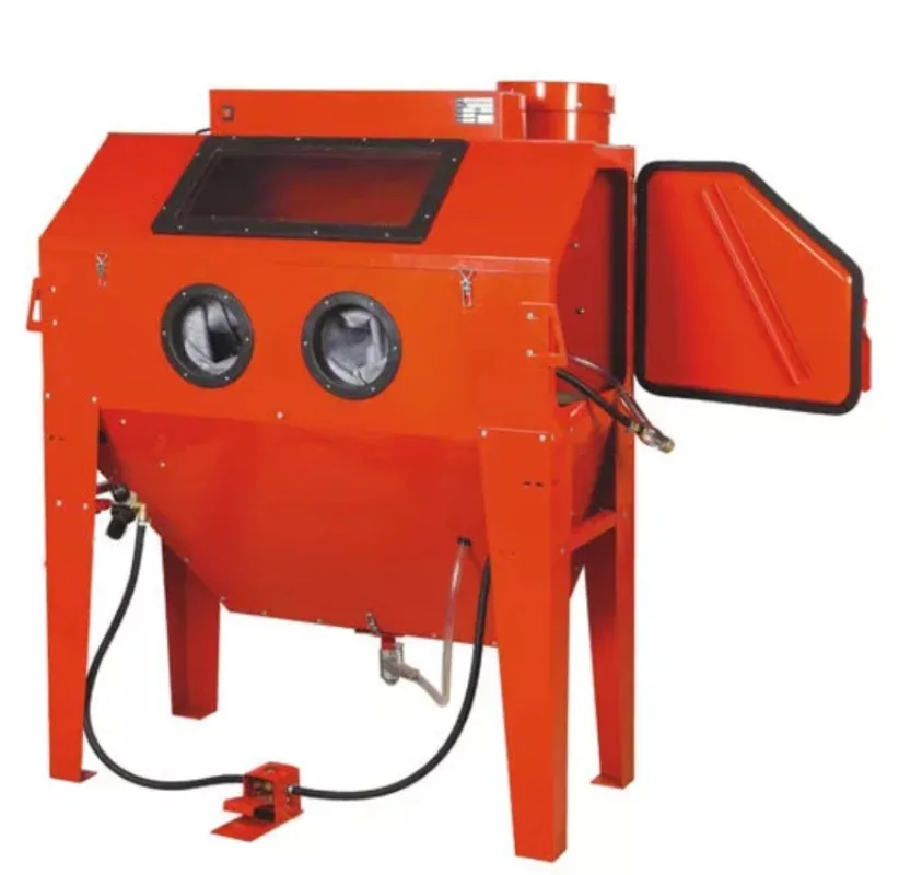 CAPACITY INDUSTRIAL SANDBLAST CABINET Sandblaster Sandblasting Machine