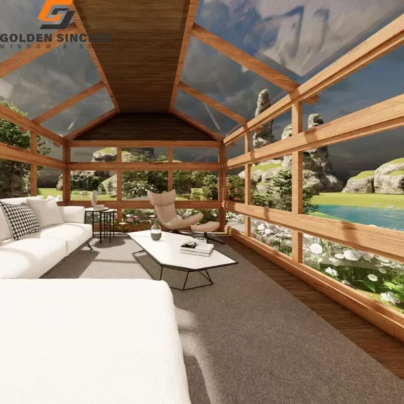 Four Season Solarium Sunroom Outdoor Sun Room Glass House Glass Room for Sunrooms & Glass Houses