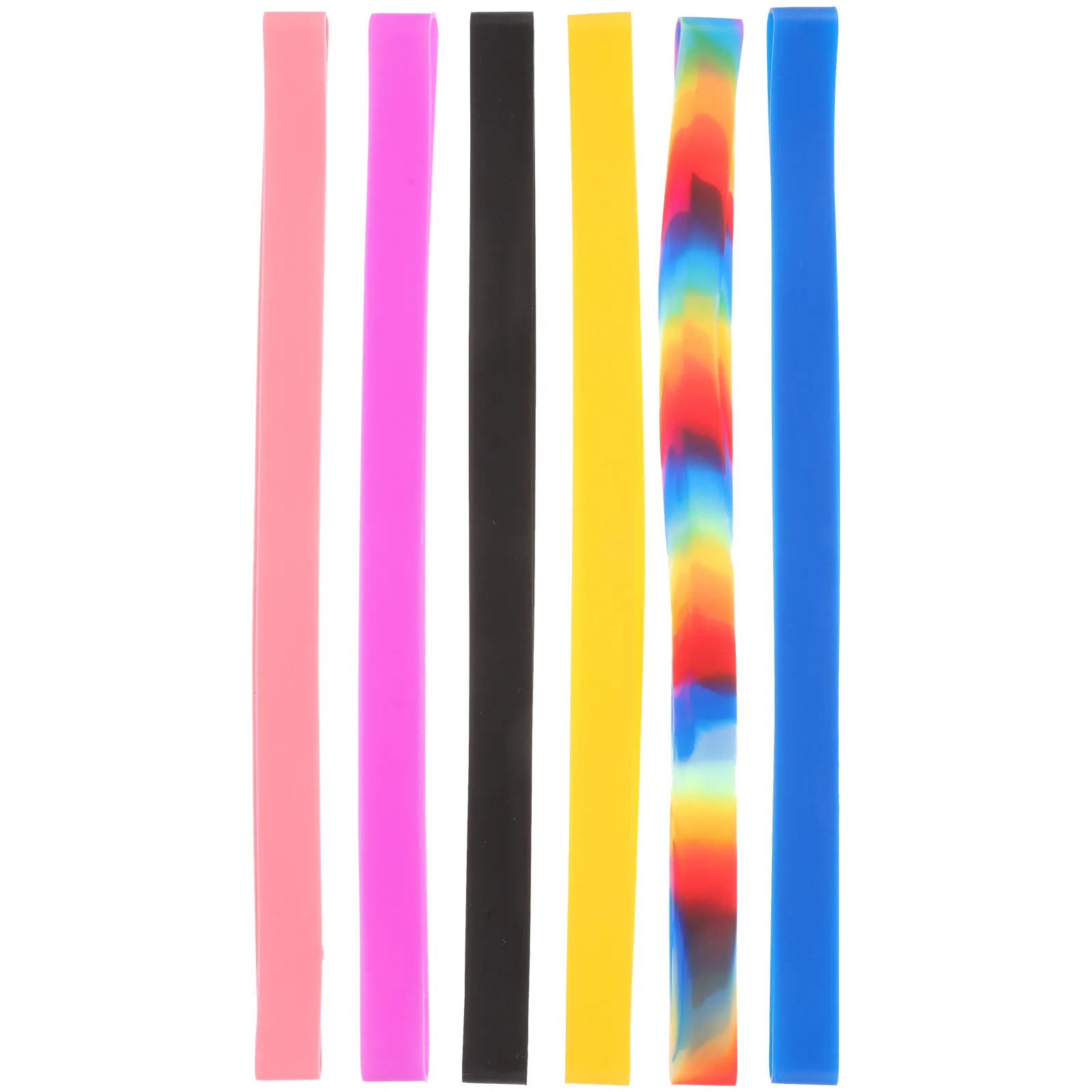6Pcs Elastic Silicone Towel Bands for Beach Chair Stretchable Cruise Pool Chair Towel Straps Must Haves Beach Essentials