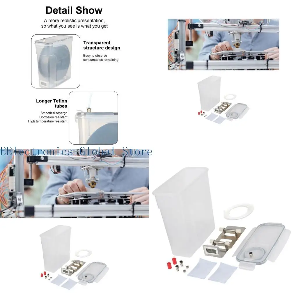 

462B Filament Storage Box Container for Printing Filament Sealing Portable Filament Storage Waterproof Case