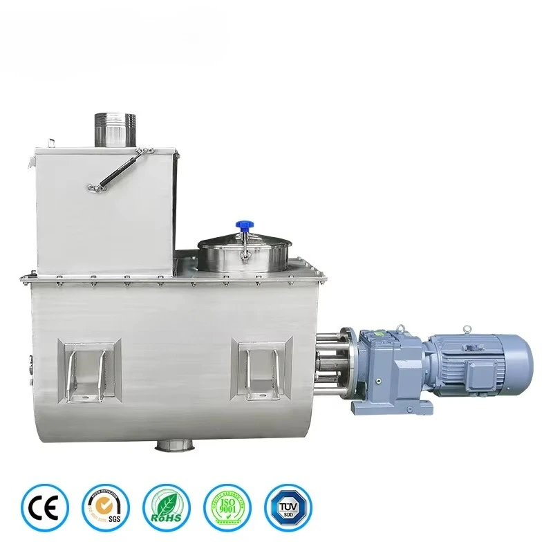 

Horizontal Mixer Industrial Horizontal Spice Mixer Screw Belt Dry Milk/coffee Powder Mixer