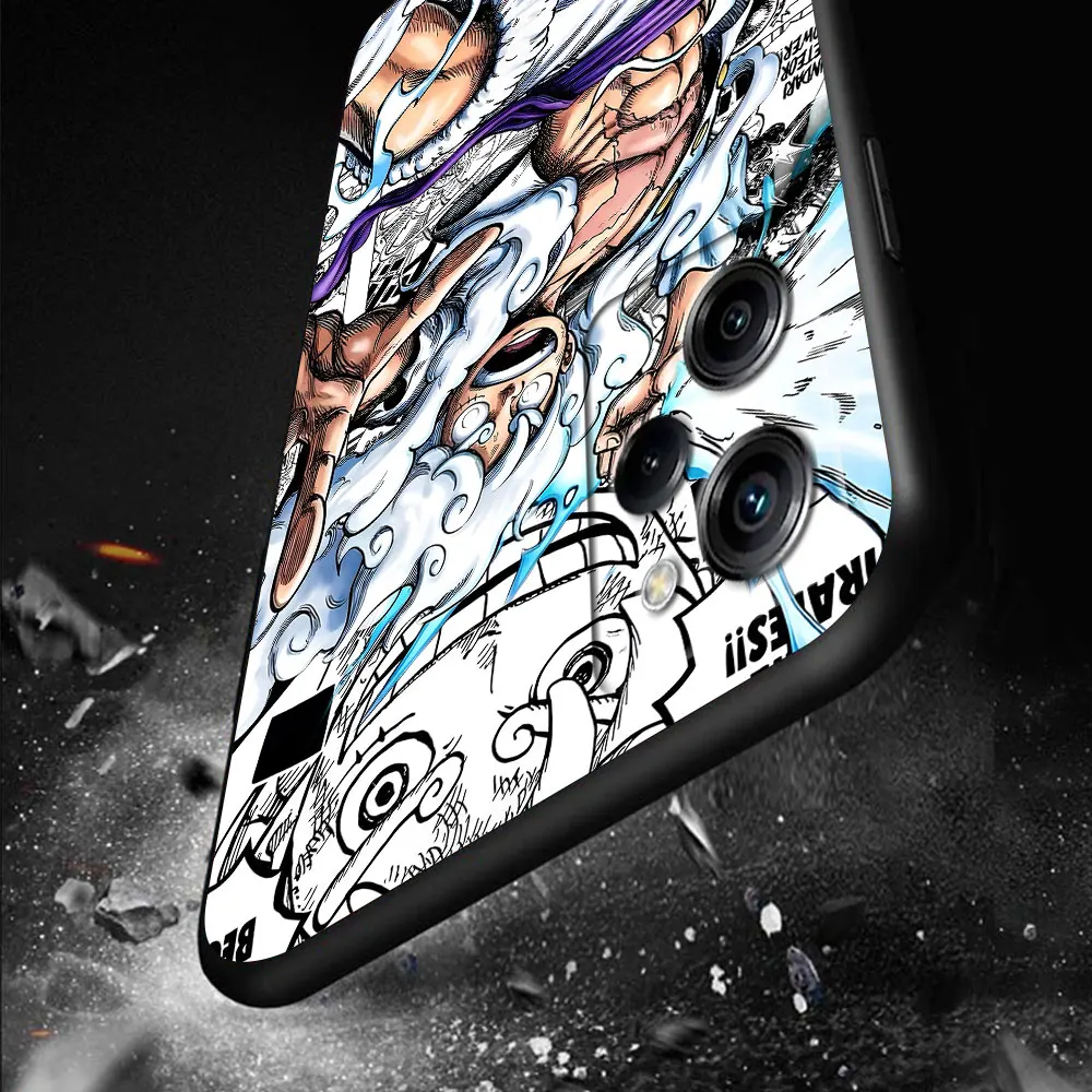 Edward Newgate Ace Comic Luffy Case for Xiaomi Mi 15T 14T 11 Lite 5G NE 13T 9 10T 11T Pro Black TPU Cell Phone Cover Soft Shell