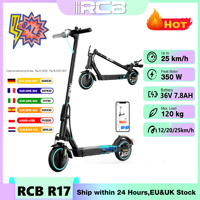 RCB electric Scooter for adults, e-Scooter with APP control, motor 350W, Max speed 19 mph, electric Scooter for adults