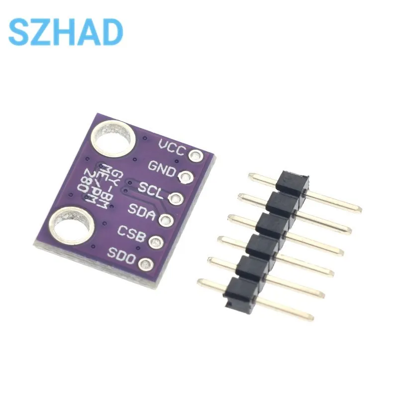 I2C/SPI BME280-3.3 BME280 BMP280 5V 3.3V Digital Module Temperature Barometric Pressure Sensor Module For Arduino GY-68