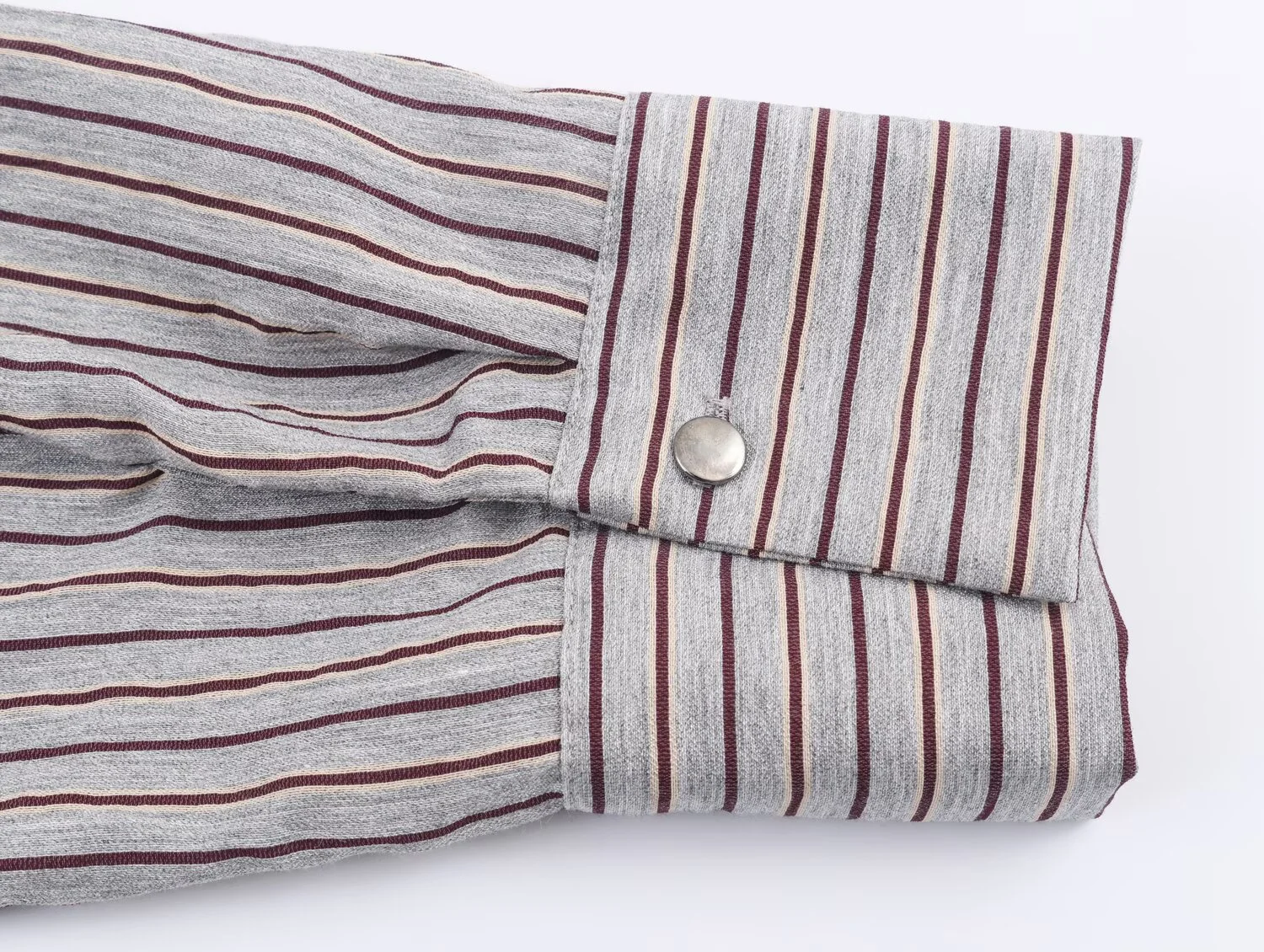 2025 شتاء جديد المرأة موضة عادية بسيطة أنيقة تصدير مزدوجة الجبهة التعادل مخطط القوس طوق طويلة الأكمام قميص علوي