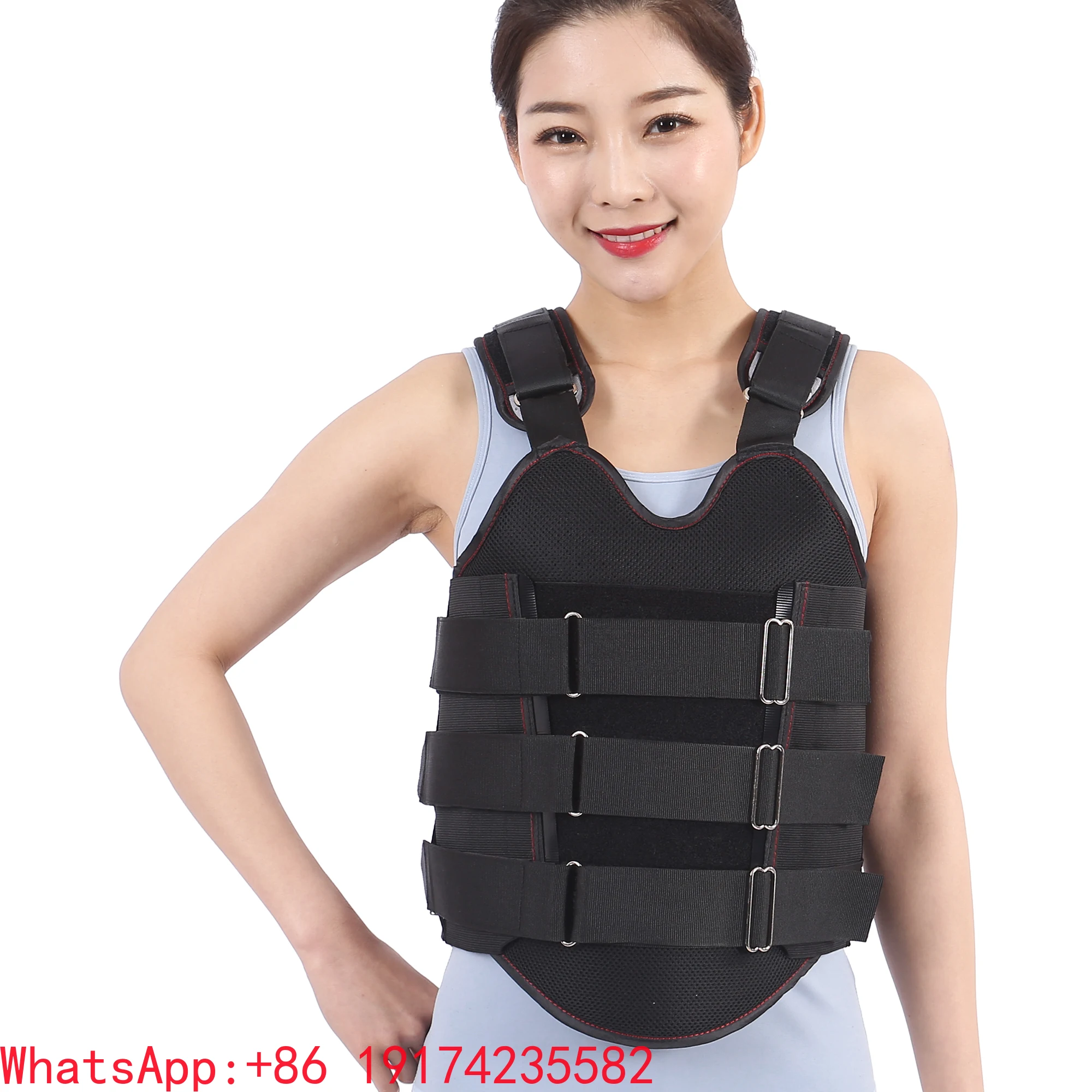 

Adjustable Thoracolumbar Support Brace Lumbar Compression Orthosis Is a Fracture protection Stabilizer