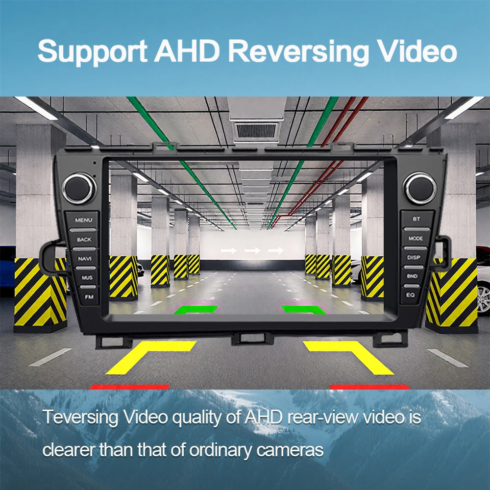 9 بوصة أندرويد 13 لتويوتا بريوس XW30 Autoradio راديو السيارة مشغل ستيريو مع BT الوسائط المتعددة اللاسلكية Carplay GPS