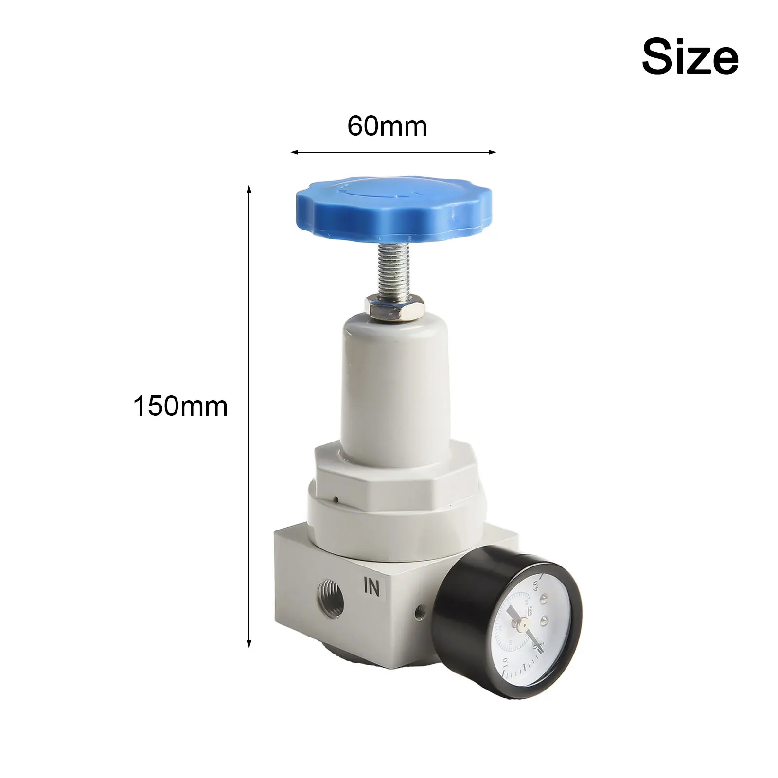 High Pressure Valve Pressure Regulating Valve Pressure Control Rubber Seal Rubber Sealed Pressure Regulator Aluminum Alloy