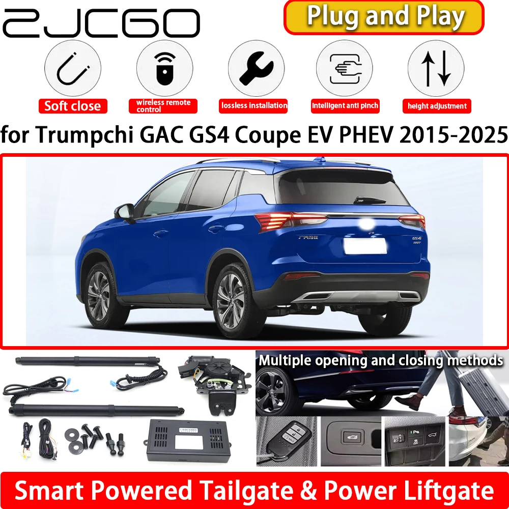 

for Trumpchi GAC GS4 Coupe EV PHEV 2015-2025 OEM Automatic Electric Powered Tailgate Power Liftgate Tail Gate Lift Kit System