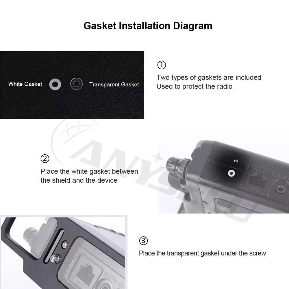 Aluminum Alloy Shield Stand Protector for YAESU FT-817 FT-818 FT-818ND 817ND Walkie Talkie Aaccessories