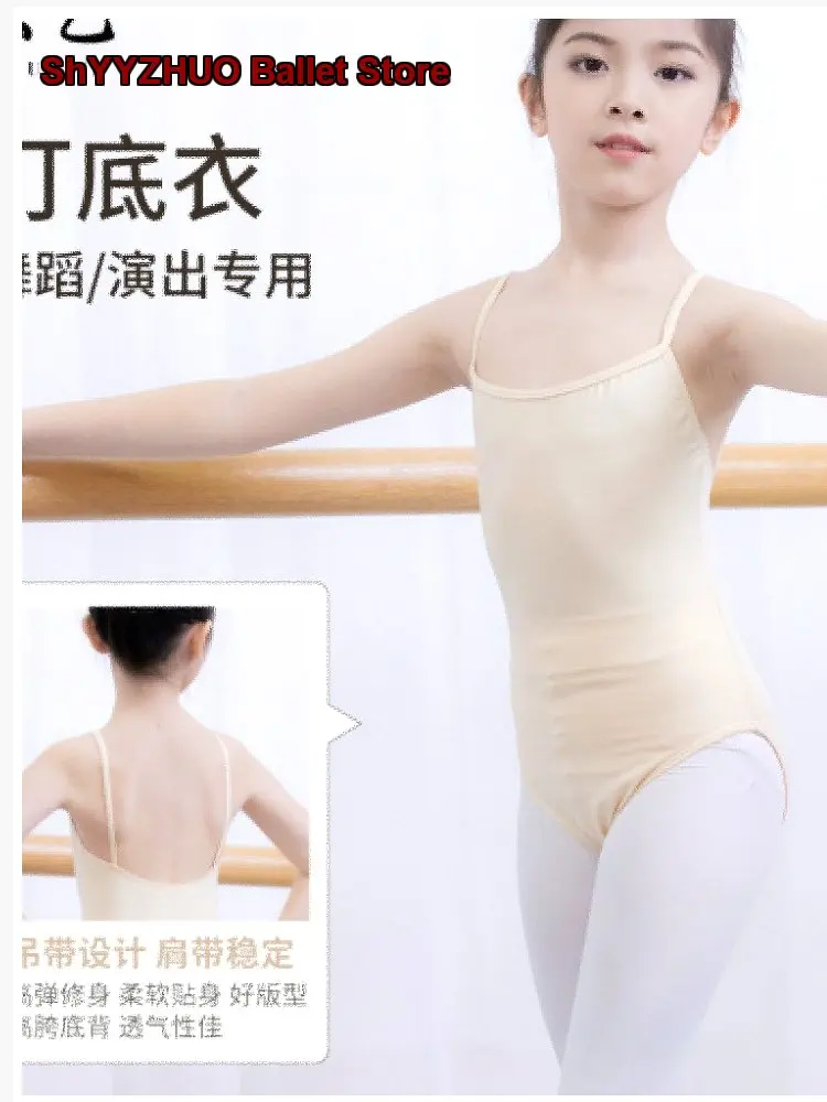 girls'-spaghetti-strap-dance-top-practice-leotard-body-suit-art-exam-gymnastics-bottoms-kids