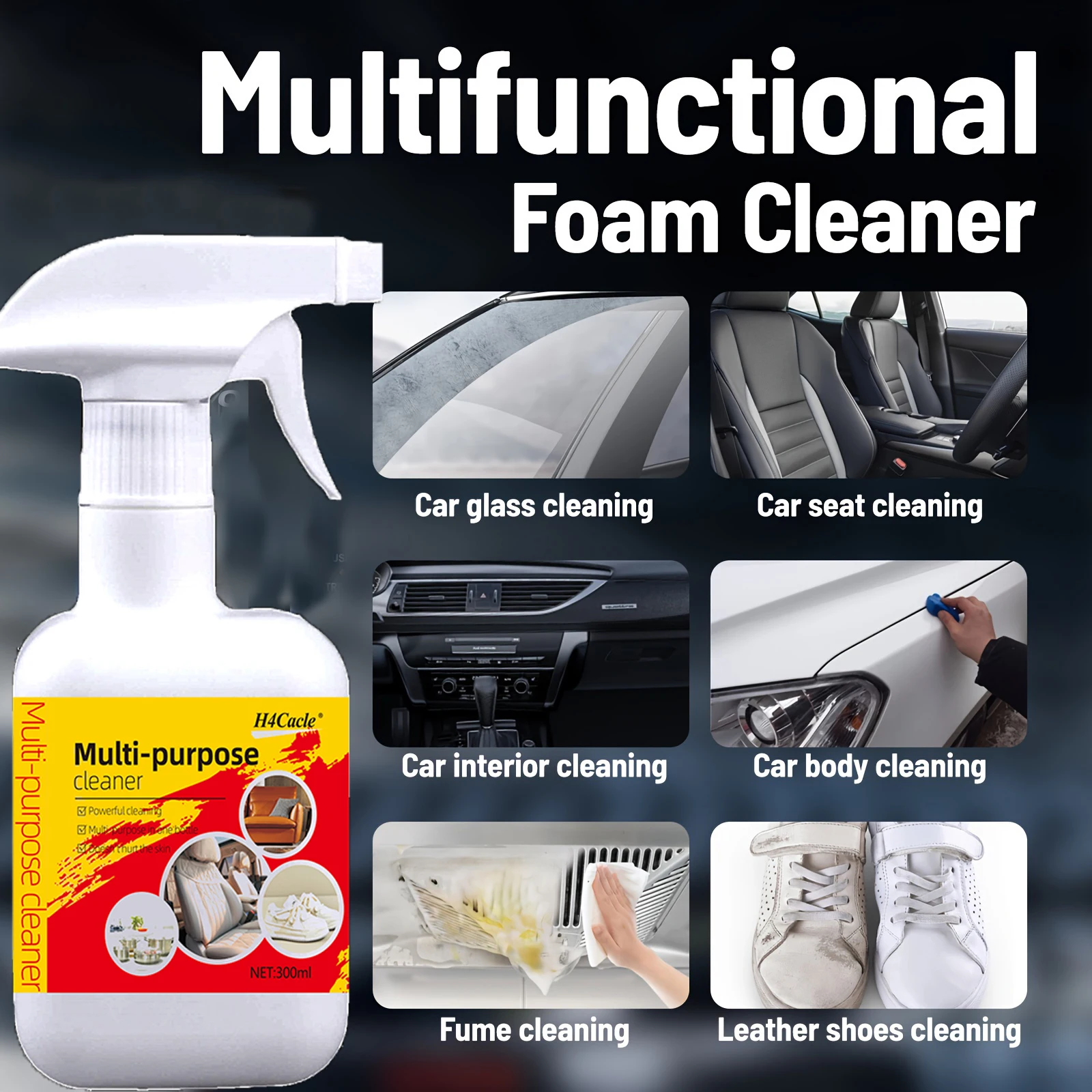 Multi-purpose Household Miracle Cleaner Multipurpose Cleaner Small White Shoes Sneakers Car Upholstery Cleaning