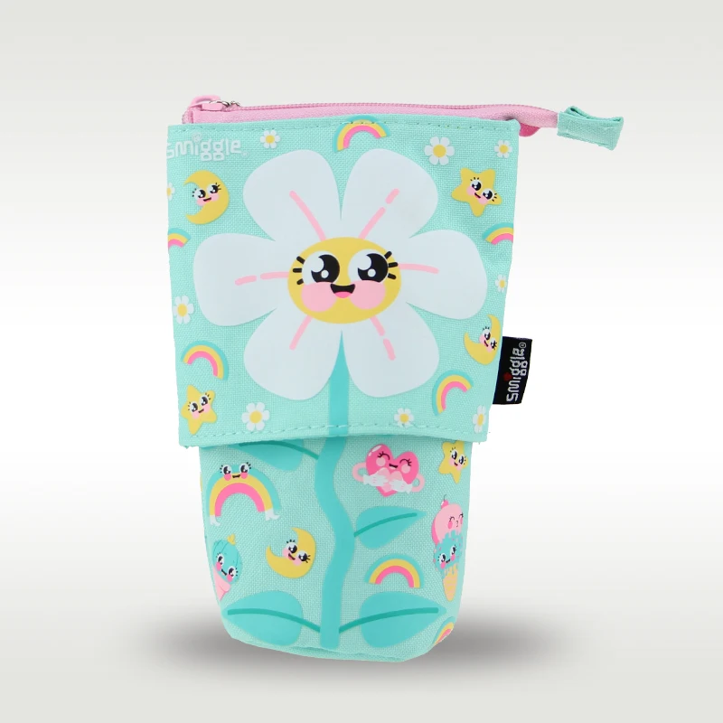 Australia Smiggle original hot-selling student pencil case girl cute sunflower large capacity tote bag