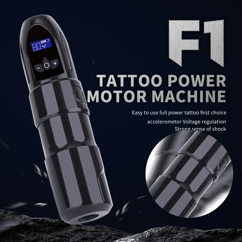 Wireless Tattoo Machine Rotary Motor Device With Battery Permanent Professional Tattoo Pen machine for Body Art