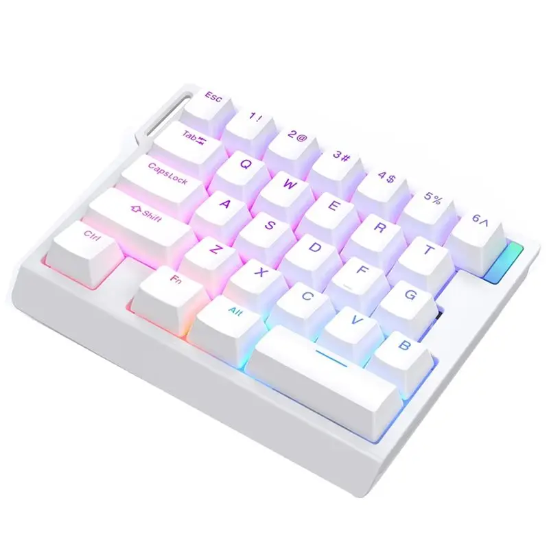 HE30 29 Key One-Handed Mechanical Keyboard Magnetic Switch Smart Speed Quick Trigger E-Sports Gamer Gaming Keyboard B-A31R