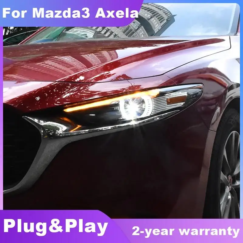 Upgraded LED Headlights for MAZDA 3 Axela 2020-2021 Headlights LED DRL Day Time Running Signal Lights Headlamp Auto Assembly