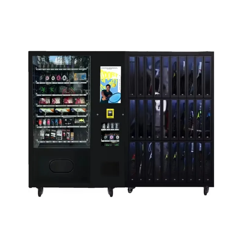 FL Wholesale Sport Vending Tennis Racket Balls Baseball Cricket Bat Glove Goggles Vending Machine Customized