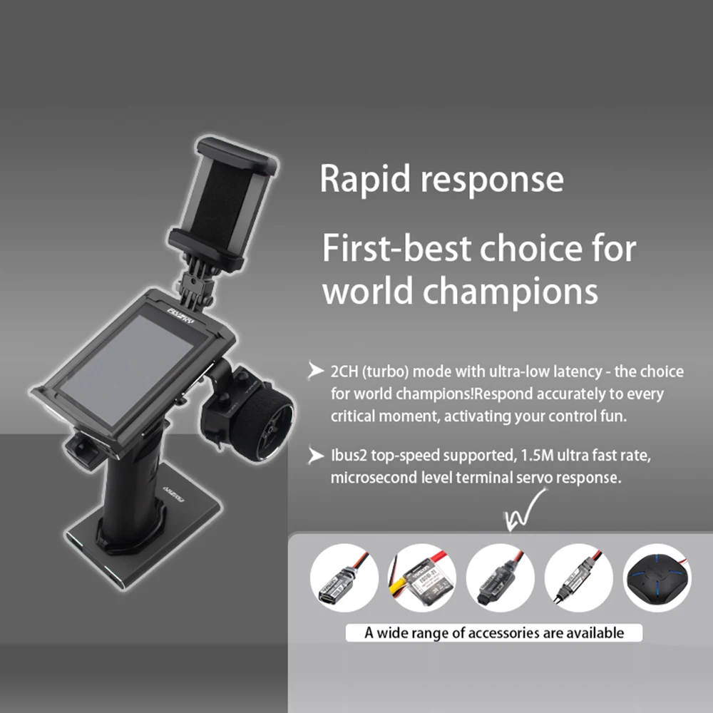 FLYSKY NB4 PRO Noble 2.4G 18CH AFHDS 3 radiozender 3,5 inch TFT-aanraakscherm voor RC auto