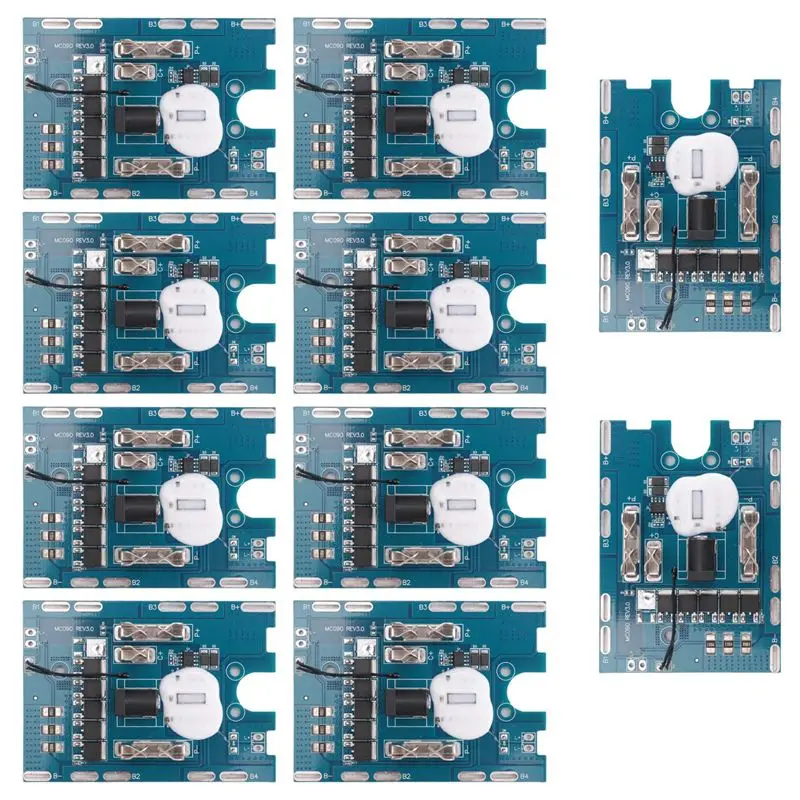 -[A51I Digital]10X Battery Charging Protection Board 5S 21V 25A Lithium Battery Pack Protection Circuit Board Module For