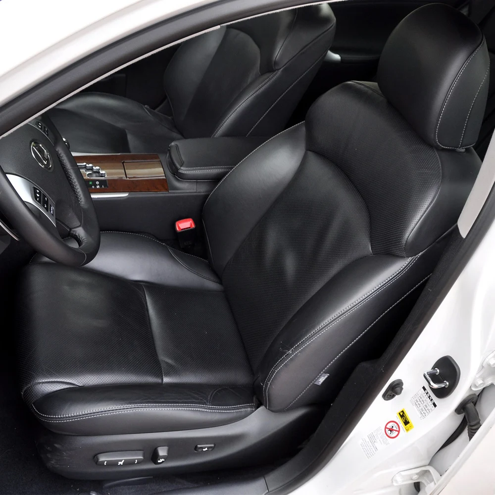 Auto-Spezialsitzbezug für Lexus IS 250 2009 2010 2011 2012 PU-Leder Kissen-Schutz Autositzbezüge Auto-Styling