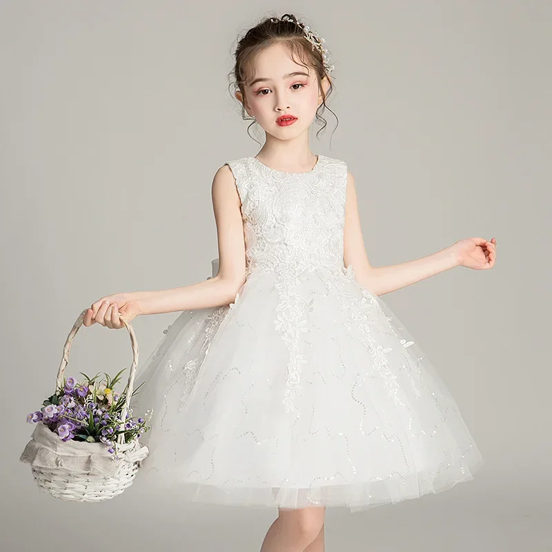 Girl's Ceremonial Dress Maid Cosplay Elegant Dress for Girls Clothes Holiday Dresses for Girls From 12 to 14 Years Old Party 8 6