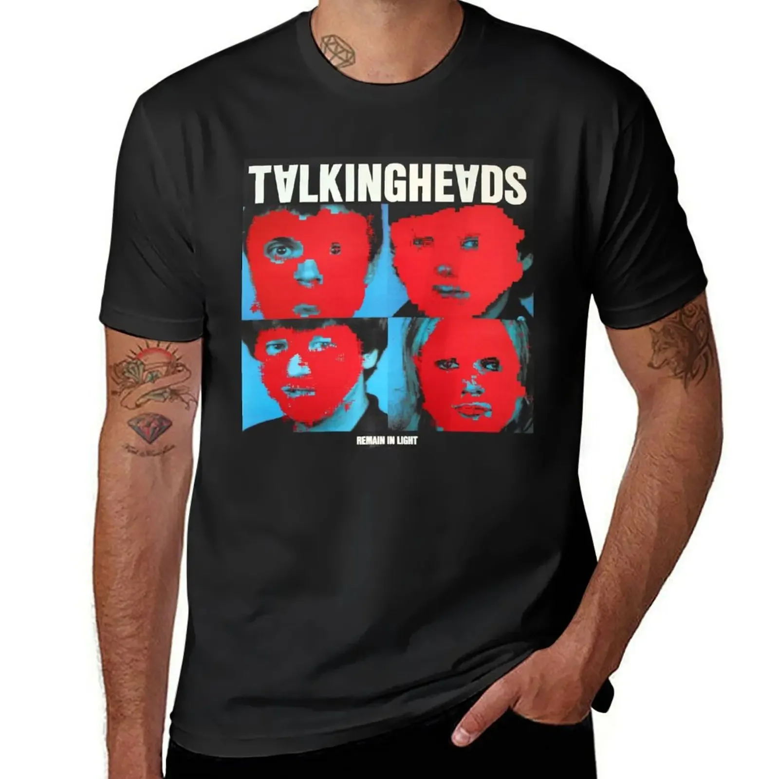 Talking Heads - Remain in Light T-Shirt blanks sweat Blouse shirts men graphic