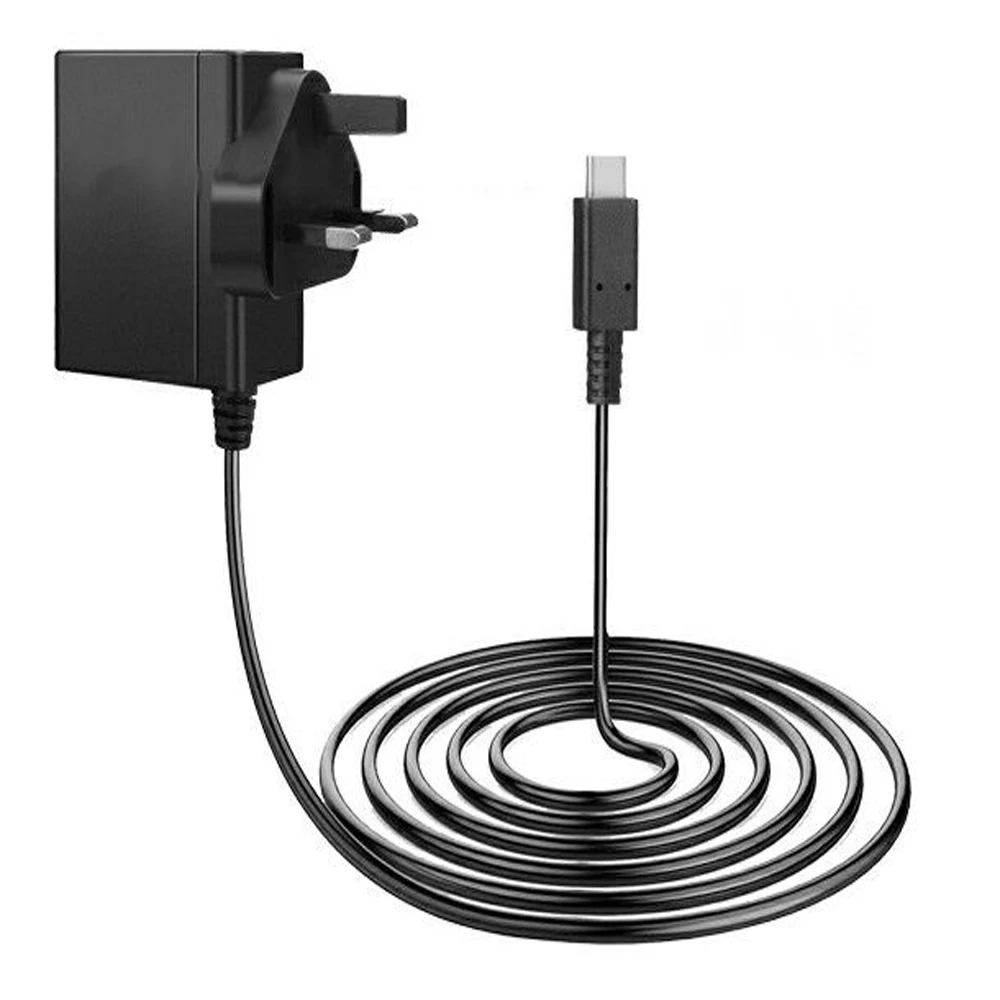 

10pcs 15V 2.6A AC Power Supply Adapter Charger Charging For NS for Switch Game Console Adapter UK Plug