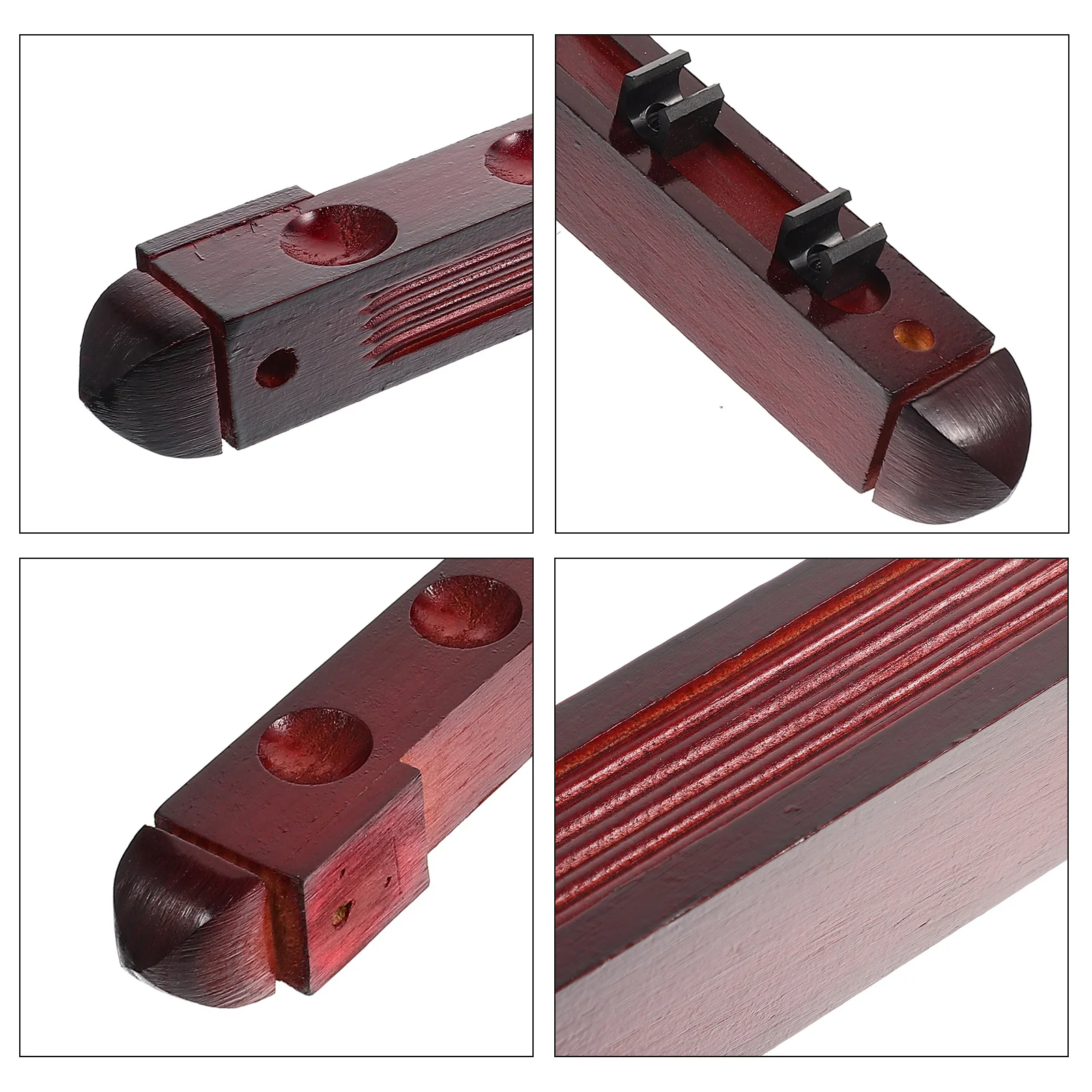 

1Set Billiard Cue Rack Durable High-Grade Material Multi-Hole Display Stand Decorative Cue Holder Collection Pole Rack