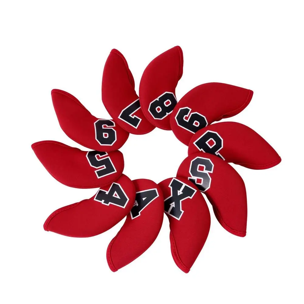 

Wedge Protector With Number Design Training Equipment Golf Head Cover Golf Iron Headcover Golf Iron Covers Set Protector Case