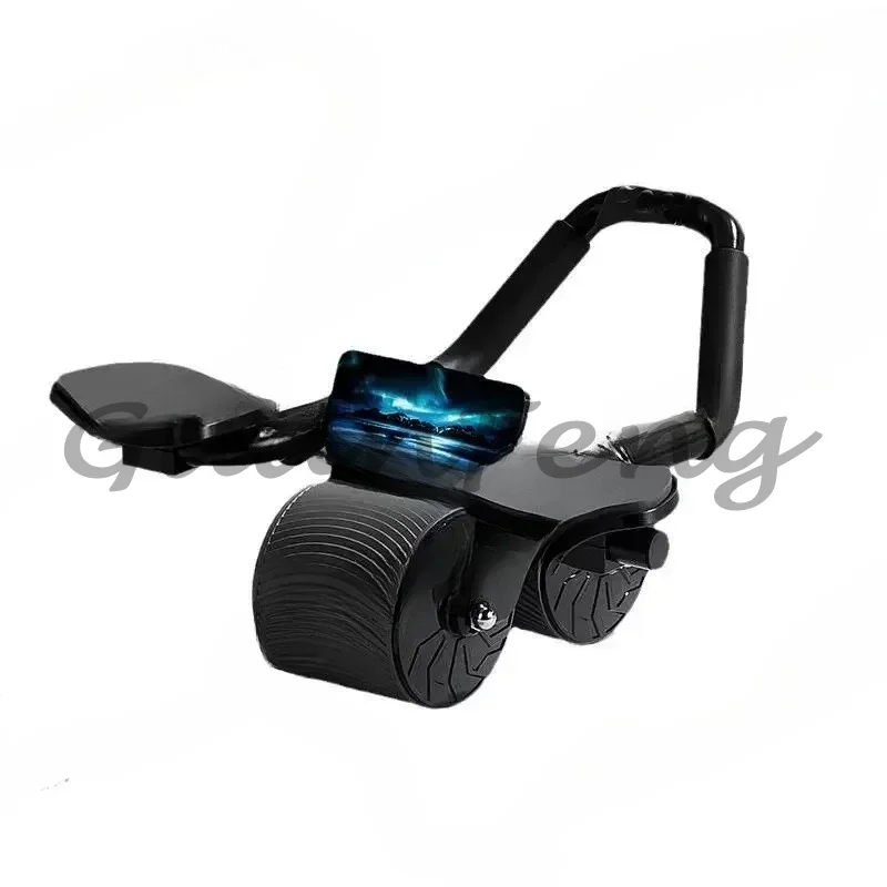 Auto Rebound Ab Roller Wheel Abdominal Exercise Trainer Home Fitness Core Workout Equipment