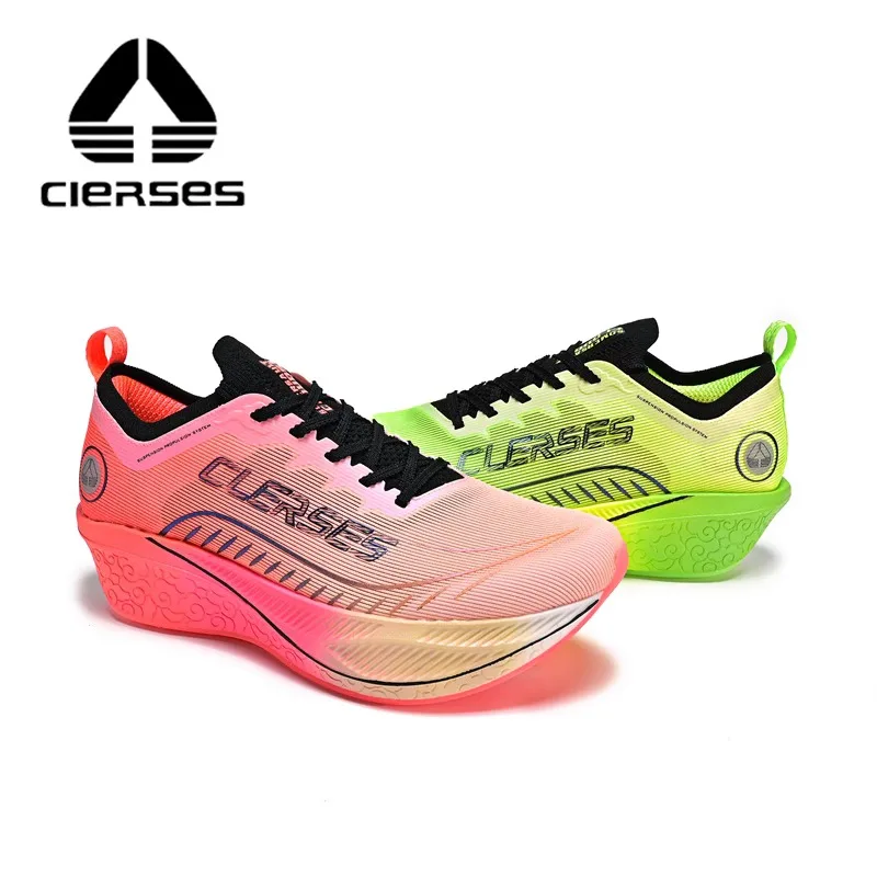 CIERSES JINDOUYUN 1.0 Professional Running Shoes for Men 2024 Full Palm Carbon Marathon athletics sports shoes 2421-2