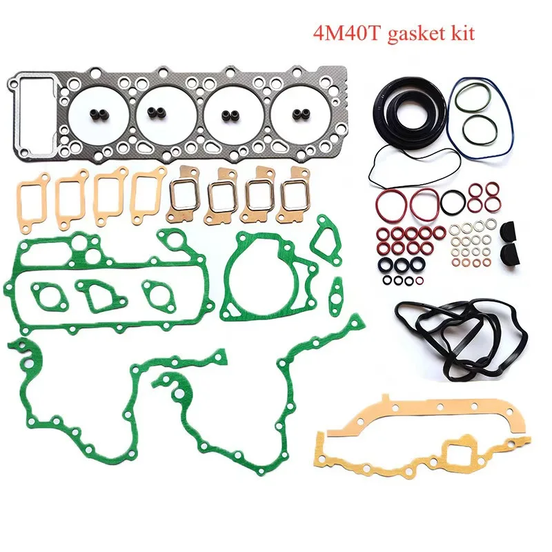 4M40 4M40-T Engine Overhaul Rebuilding Gasket Kit ME996729 ME995508 ForMitsubishi PAJERO Shogun Canter Nativa 2.8D/TD