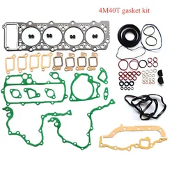 4M40 4M40-T Engine Overhaul Rebuilding Gasket Kit ME996729 ME995508 ForMitsubishi PAJERO Shogun Canter Nativa 2.8D/TD