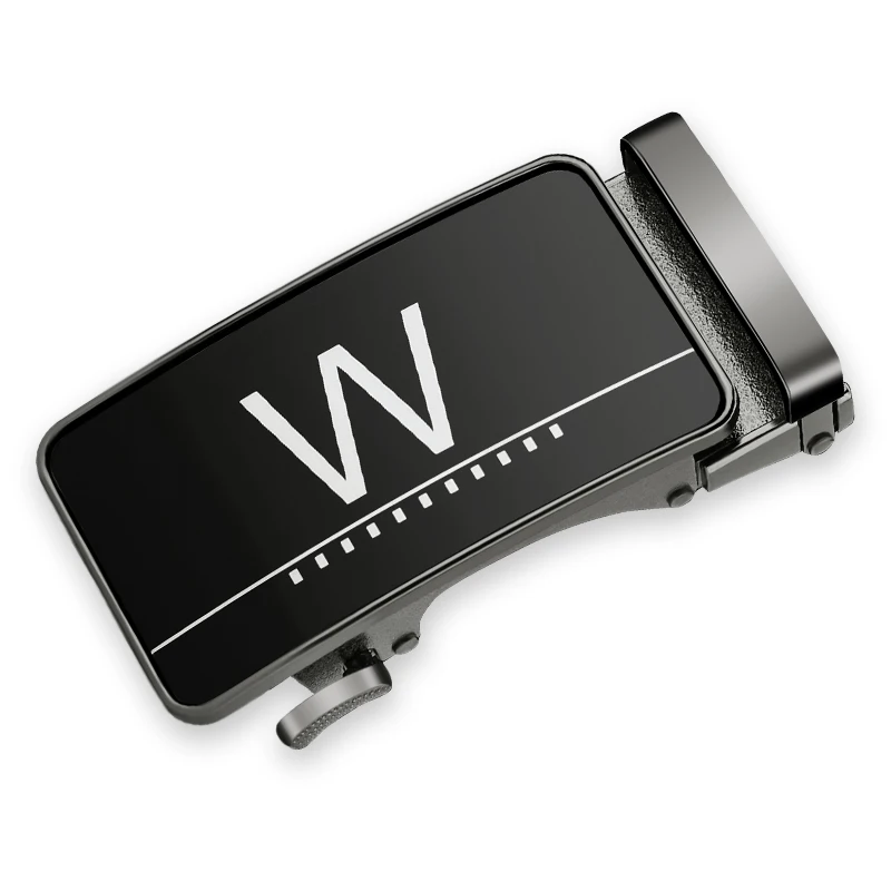Letter alloy automatic belt buckle suitable for 3.5cm belt replacement DIY automatic buckle belt accessories Your name