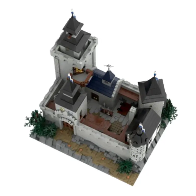 Spot MOC-100690, 178821 castillo de construcción DIY montaje de partículas pequeñas bloques de construcción juguete educativo modelo regalo conjunto adornos
