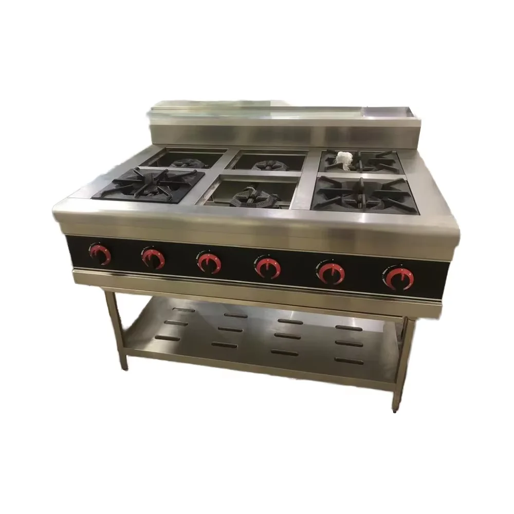 

Commercial 6-Burner Clay Pot Stove Efficient and Convenient Cooking Equipment for Restaurants and Hotels