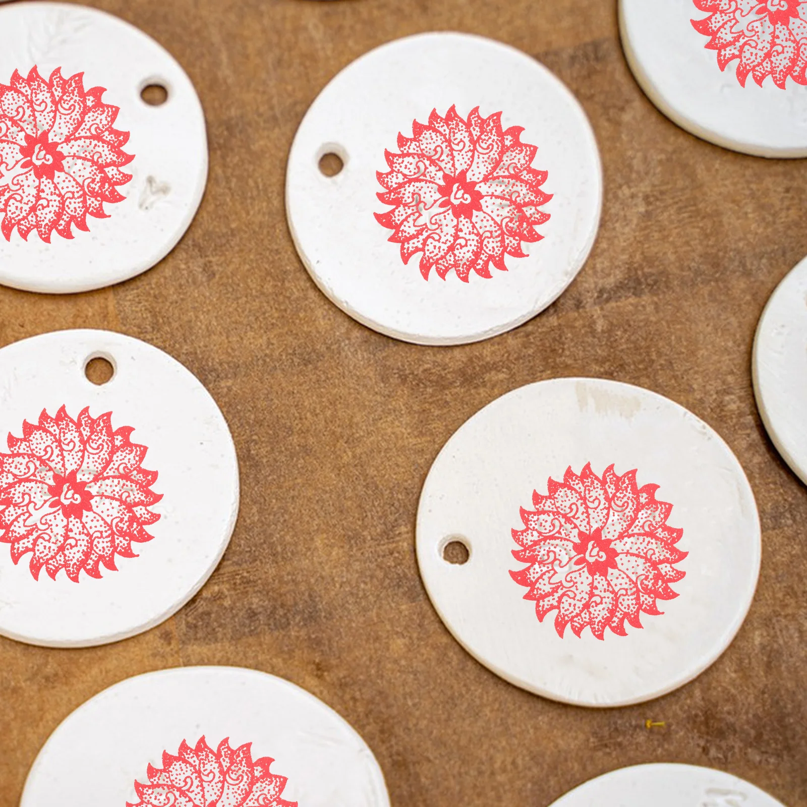 

40pcs Plastic Table Decor Ceramic Flower Paper Underglaze Transfers Decals For Pottery Clay Craft Tools Supplies