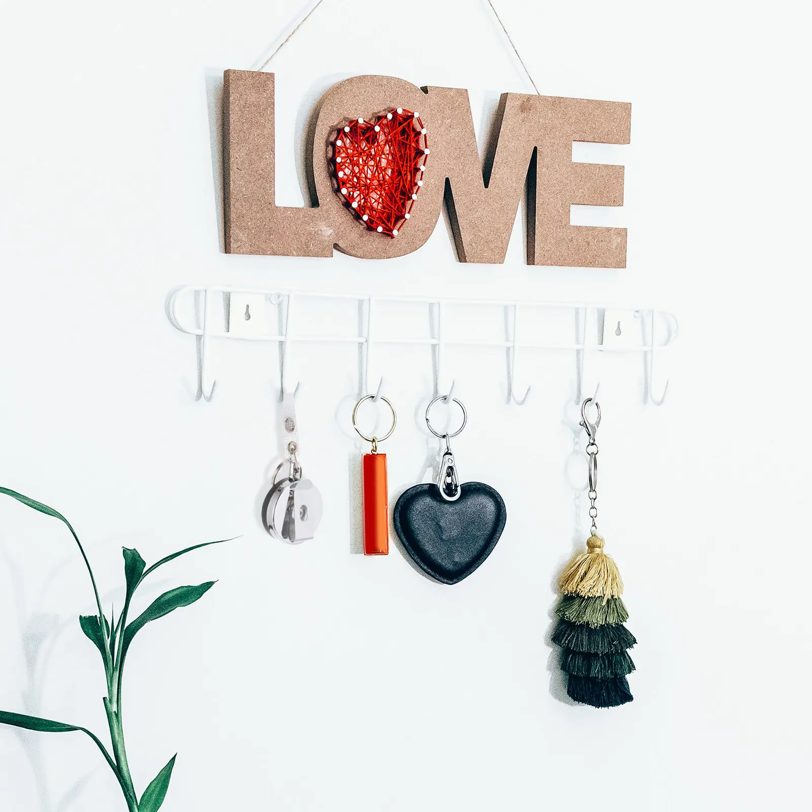 2Pcs Metal Key Ring Id Cards Holder Reel Retractable Badge Reel Screw Clip Snap Strap for Office Hospital Factory