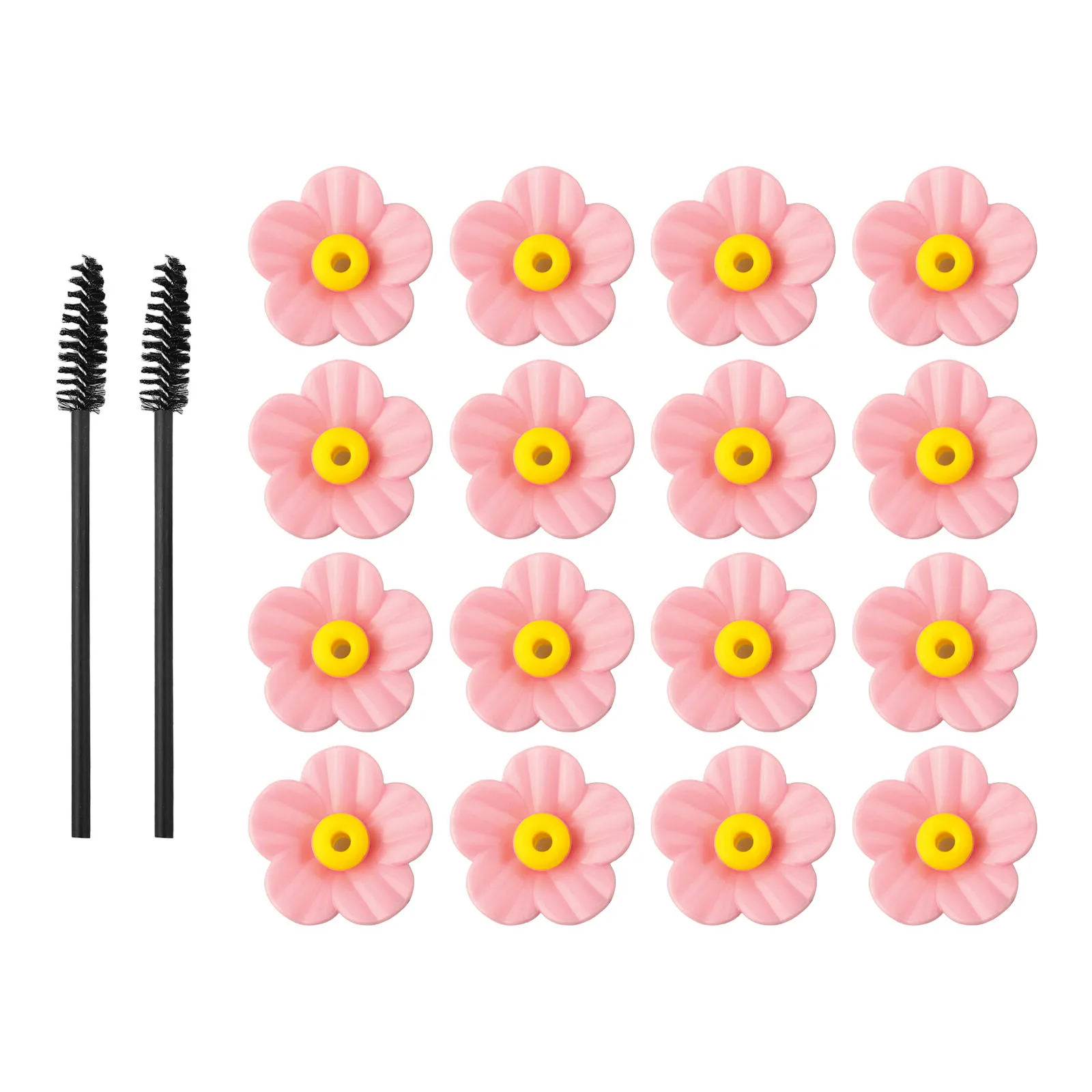 

Сменные цветы для кормушки для колибри, цветочные горшки для попугаев, кормушки для колибри, набор из 16 предметов, легко чистится