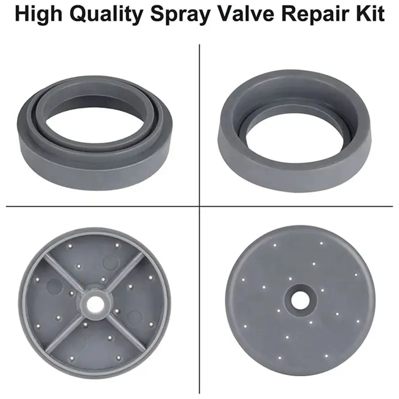 BHBD-2X Spray Valve Repair Kit For All Commercial Faucet Sink Dish Sprayer Valve Bumper And Screw Repair Kit