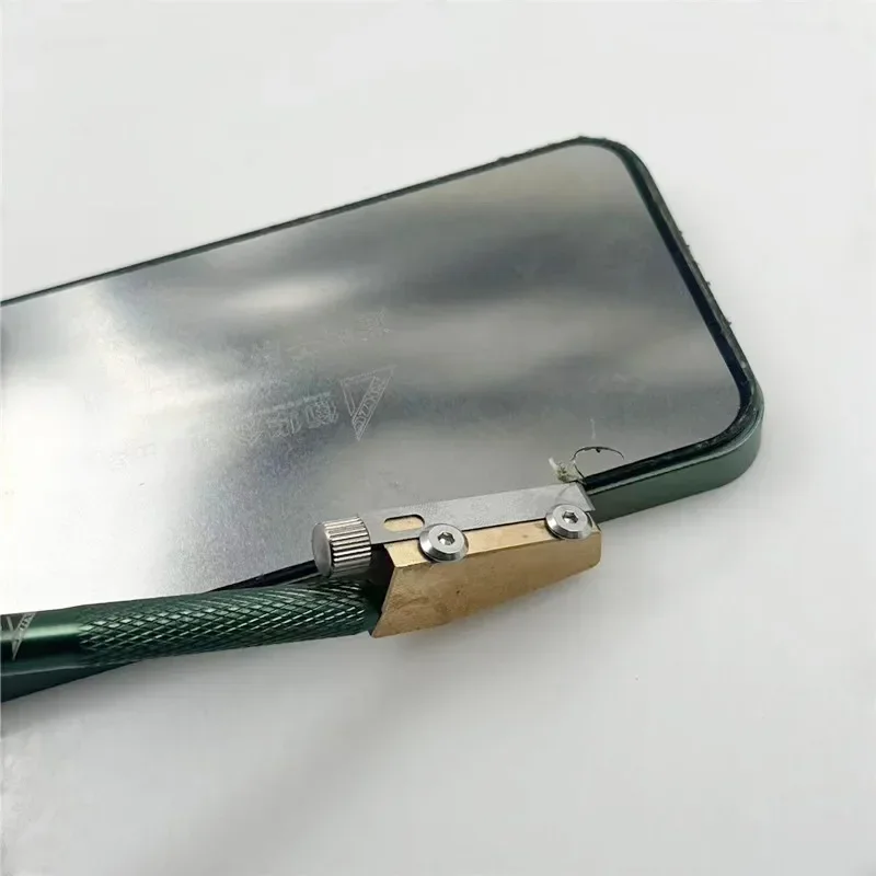 Screen Edge Glue Removal Blade Set & Protection Panel for Mobile Phone LCD Refurbished Frame Glue Cleaning Protect Plate