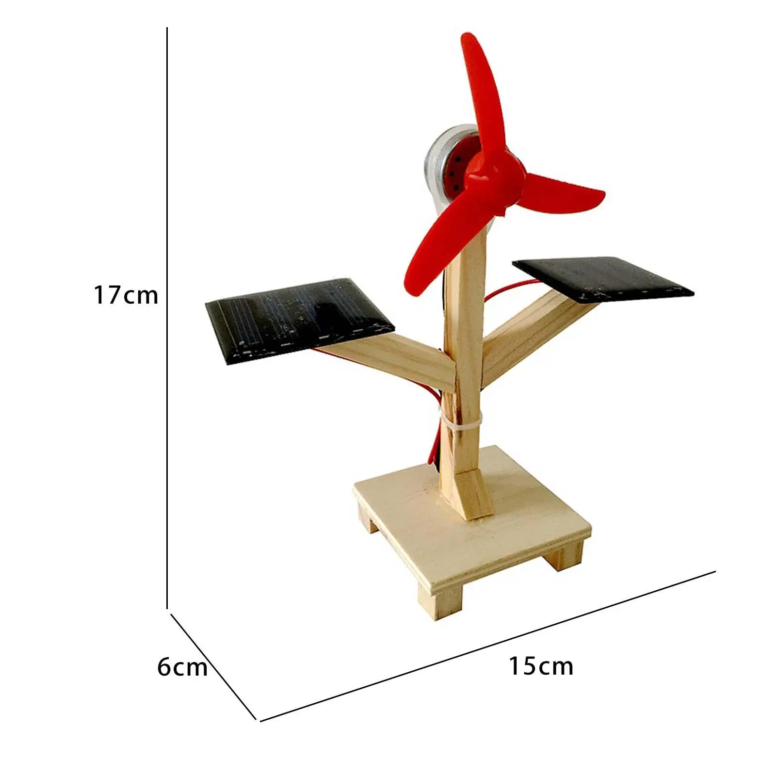 Solar Power DC Motor DIY Assembly Kit for Children Holiday Gifts