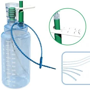 High Pressure Bottle for Chest Wound Drainage Orthocare Vacuum Sealing System for Optimal Recovery