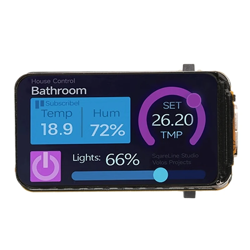 Esp32-C6 1.47-Inch Lcd Screen Development Board Wifi 6 Bluetooth 5 Onboard Rgb Color Led Type-C Interface